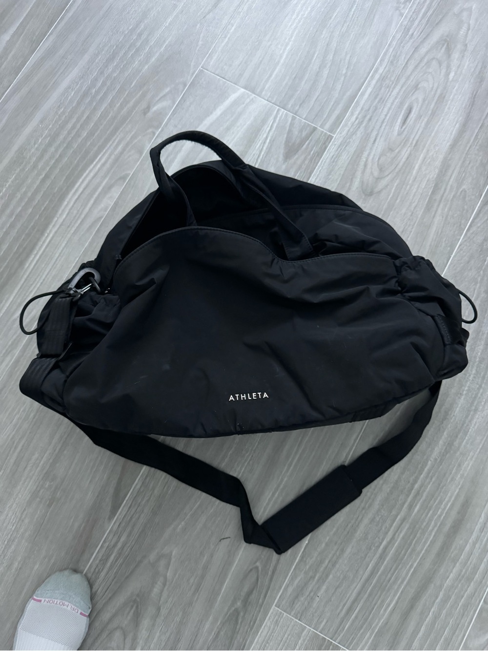 Athleta Black Everyday Duffel with Shoulder Strap